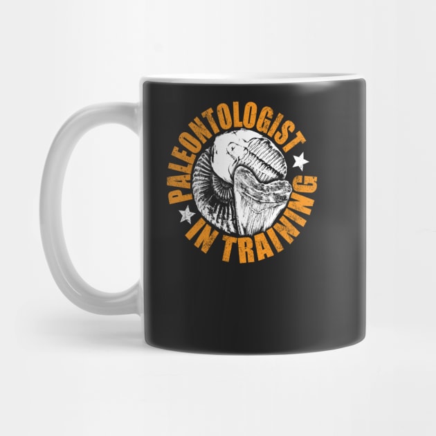 Paleontology tshirt - Paleontologist in training by Diggertees4u